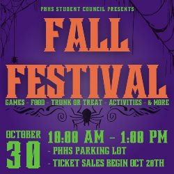 fall festival flyer